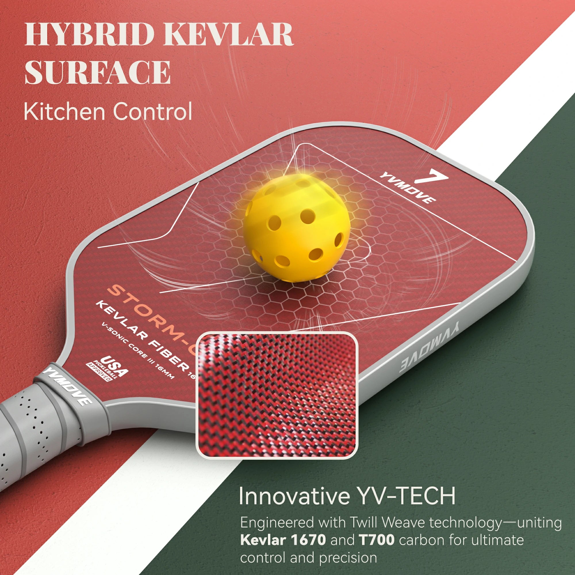Storm007 Kevla Power-Balanced Paddle