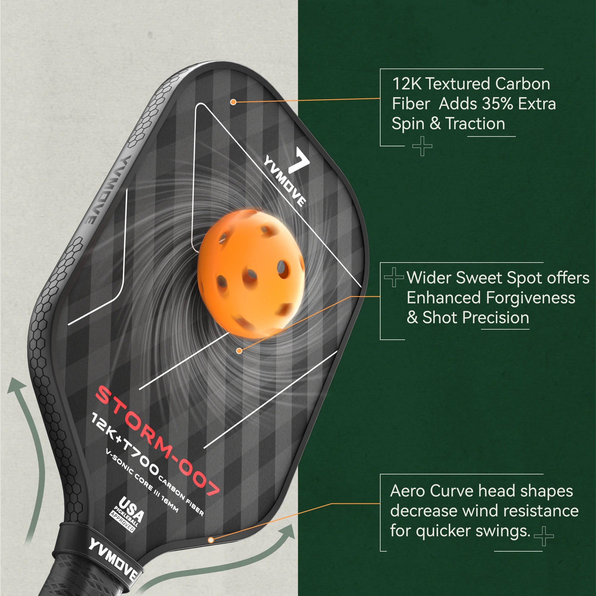 Storm007 12K Power-Balanced Paddle
