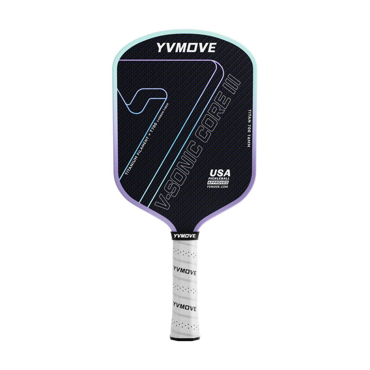 Titan700 Purple Control-Balanced Paddle
