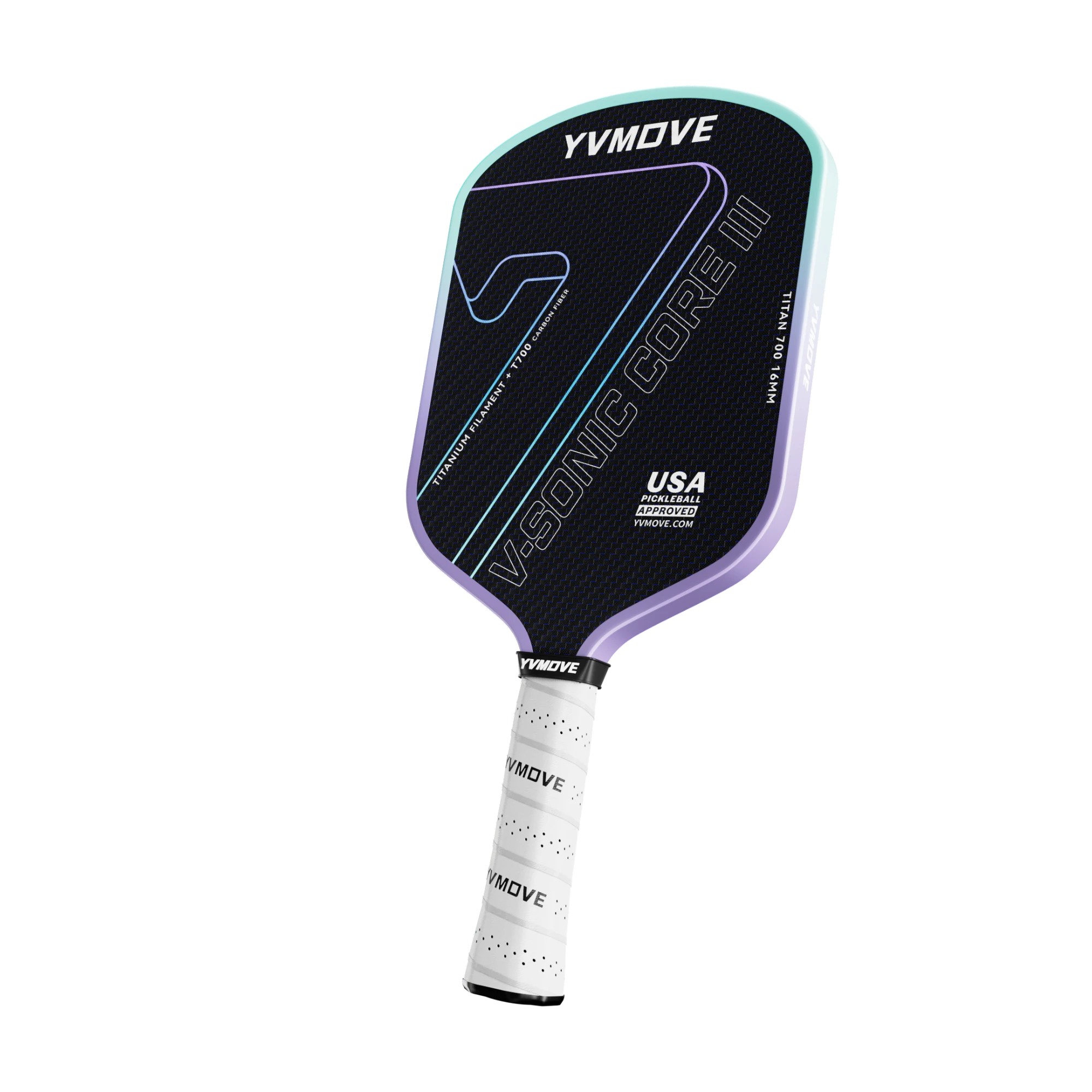 Titan700 Purple Control-Balanced Paddle