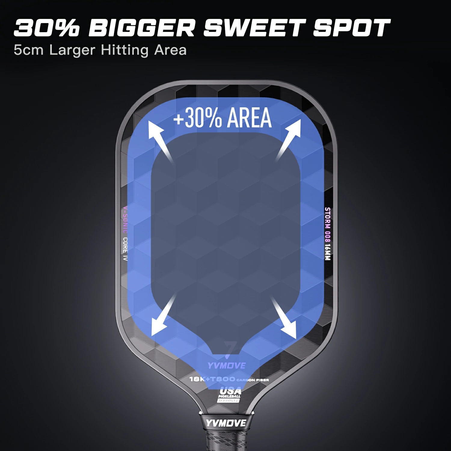 Storm008 18K Power-Balanced Paddle