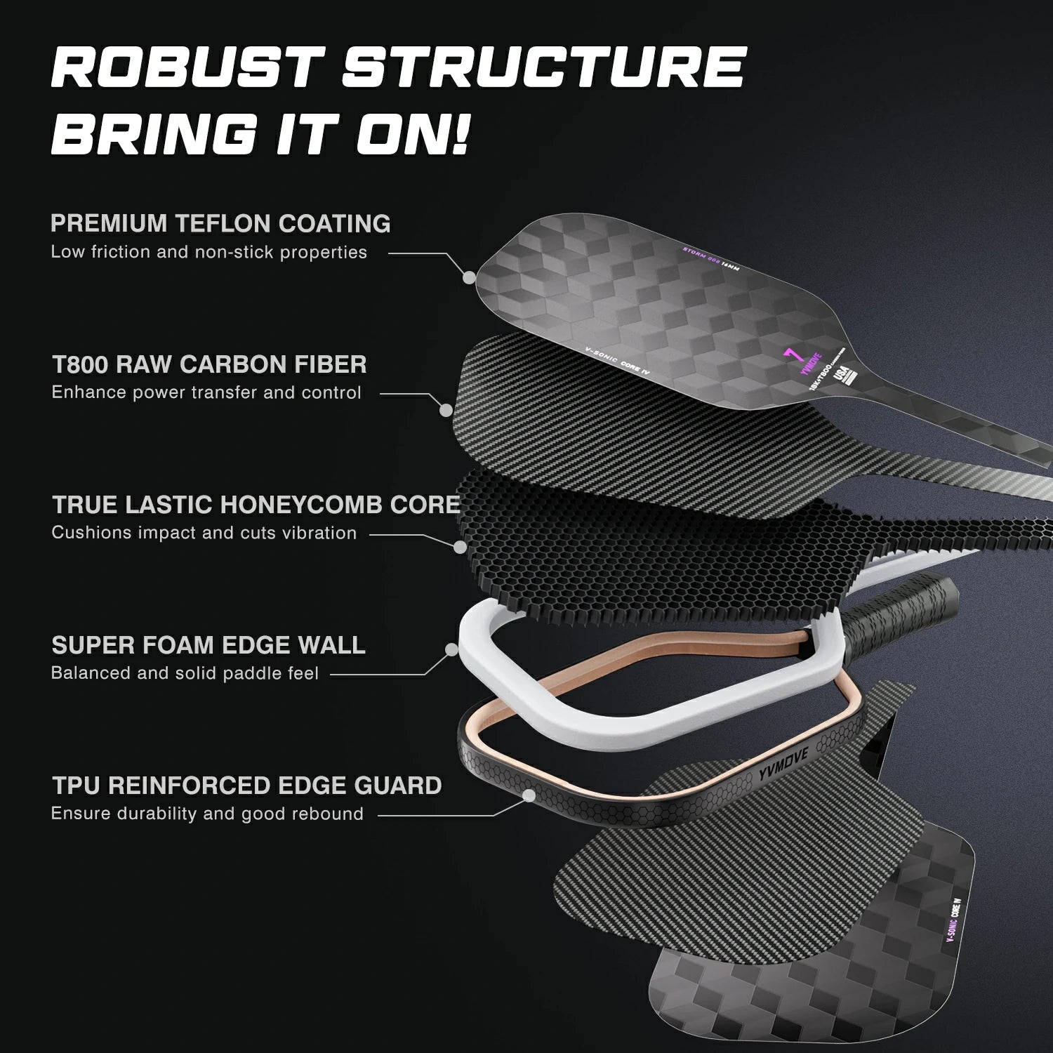 Storm008 18K Power-Balanced Paddle