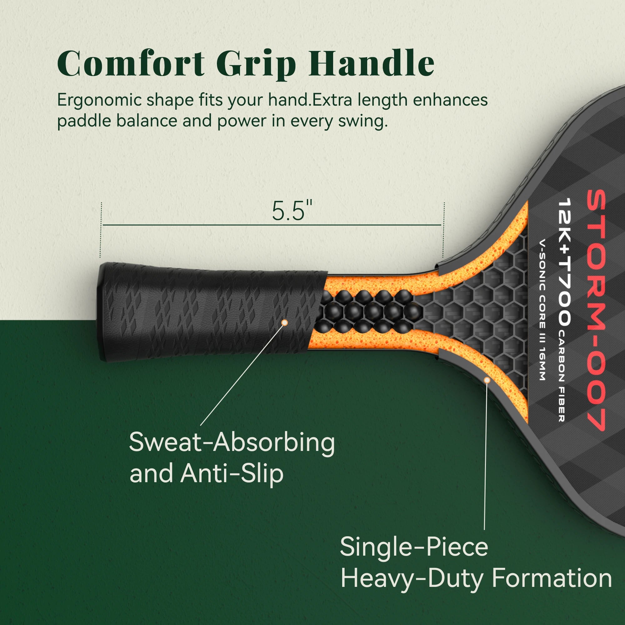 Storm007 12K Power-Balanced Paddle