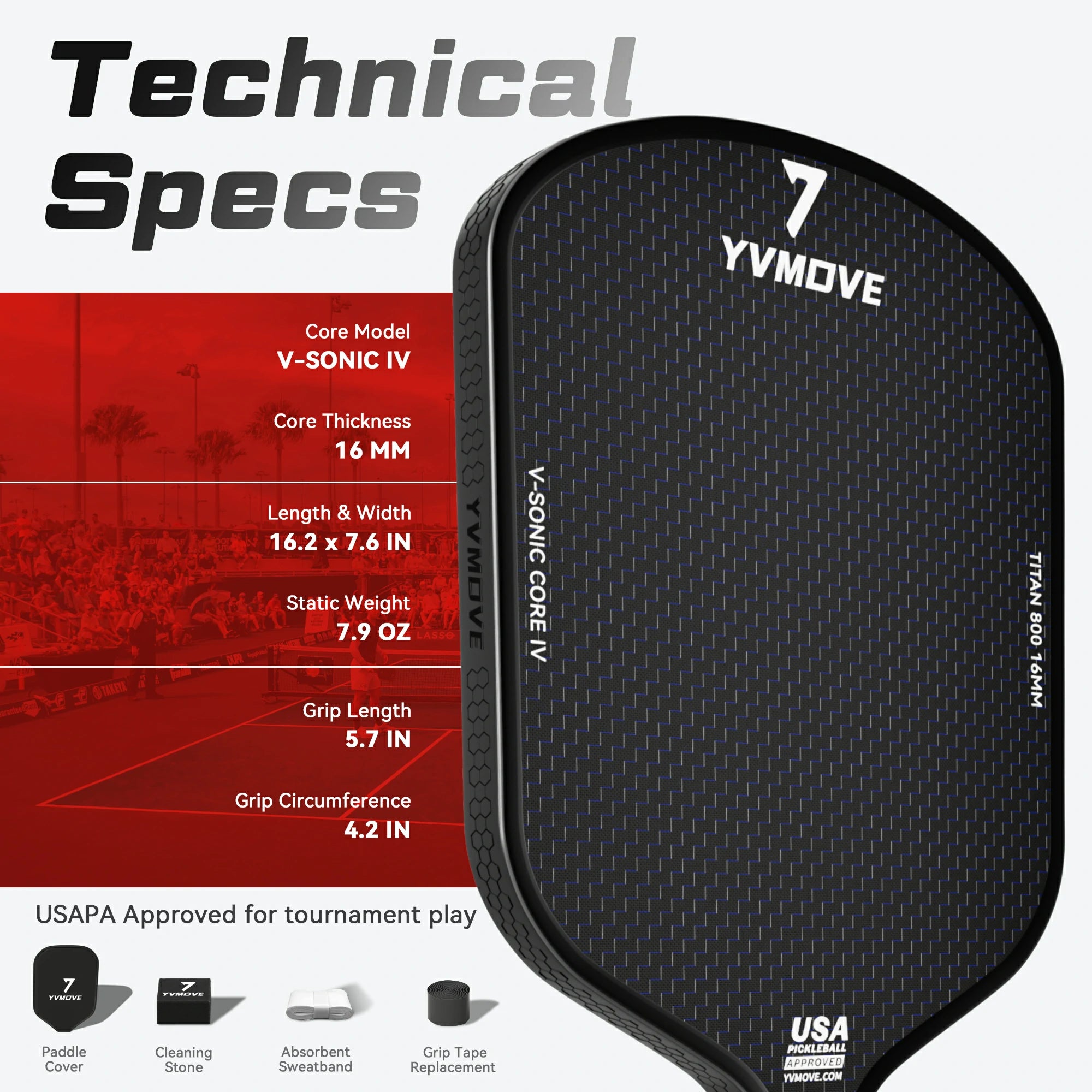 Titan800 Control-Balanced Paddle