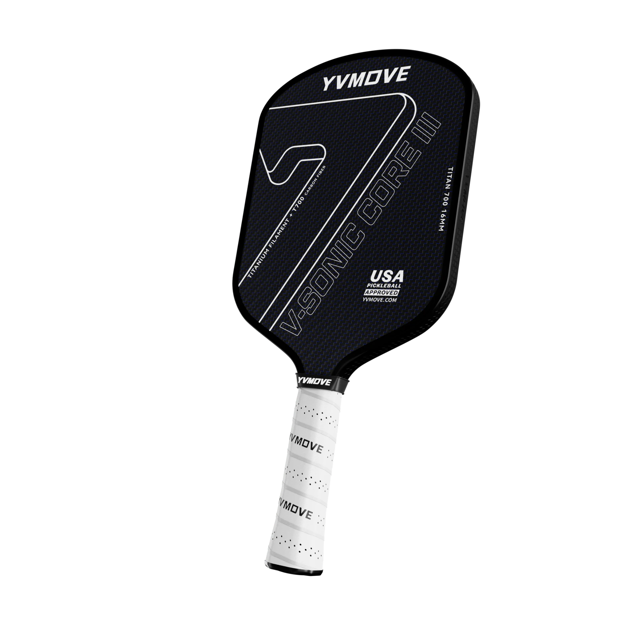 Titan700 Black Control-Balanced Paddle