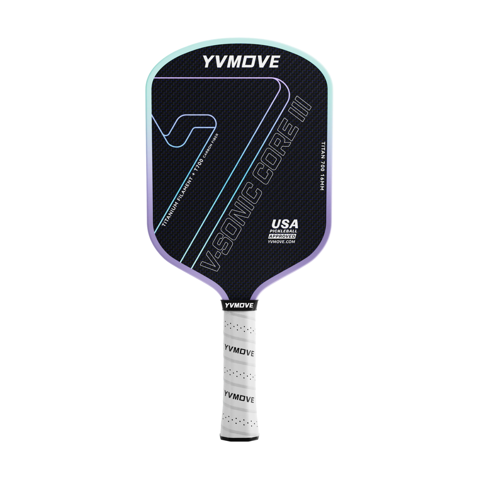 Titan700 Purple Control-Balanced Paddle